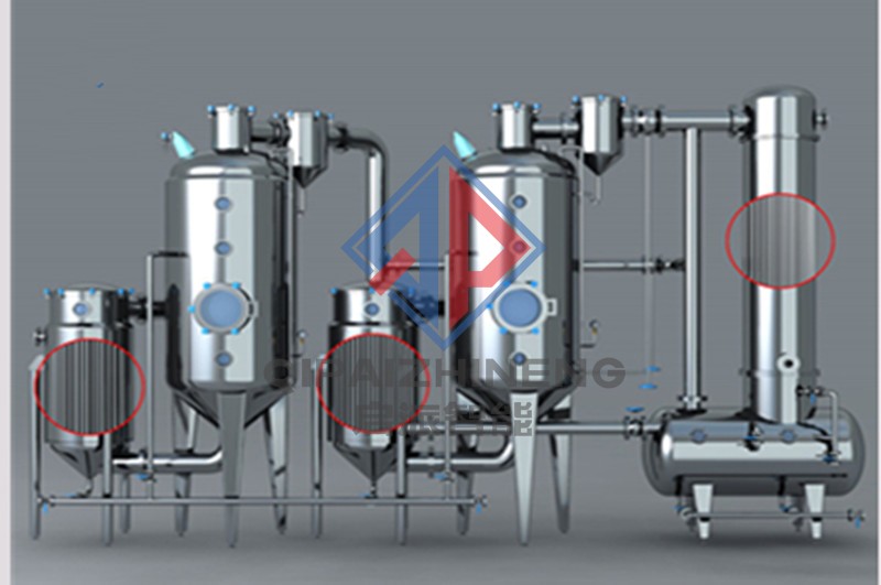 SJN-A型外循环双效真空浓缩器结构及性能
