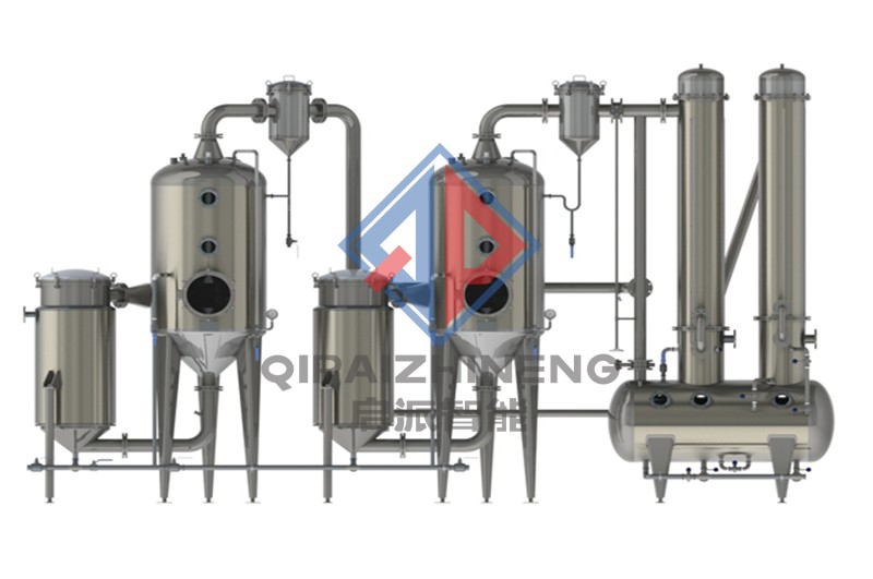 清河区SJN-B型外循环双效真空浓缩器