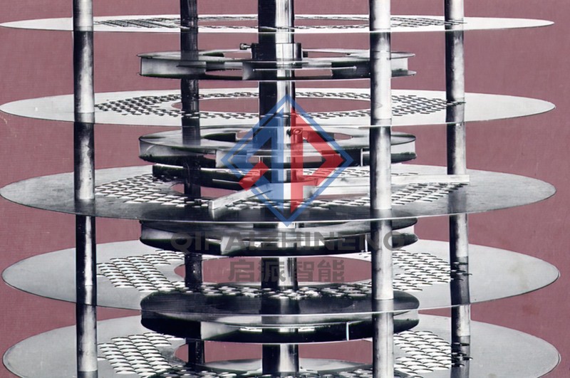 萃取塔,转盘式萃取塔的结构特点